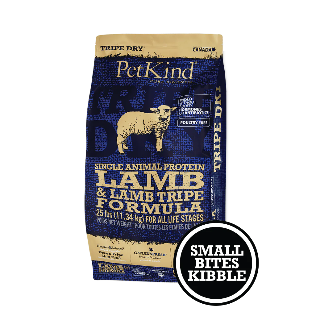 Pet Kind Tripe Dry – Single Animal Protein Lamb & Lamb Tripe Formula