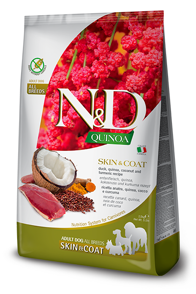 Farmina N&D Quinoa Functional Canine Dog Food - Skin & Coat Duck