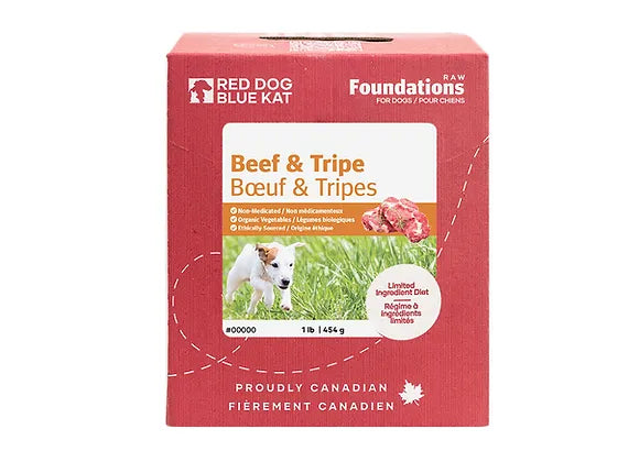 Red Dog Blue Kat Foundations Beef andTripe