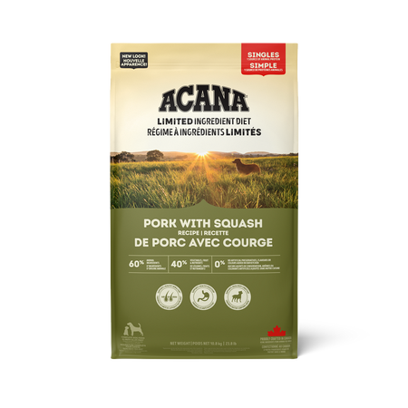 ACANA Singles Limited Ingredient Diet Pork & Squash Recipe Dry Dog Food