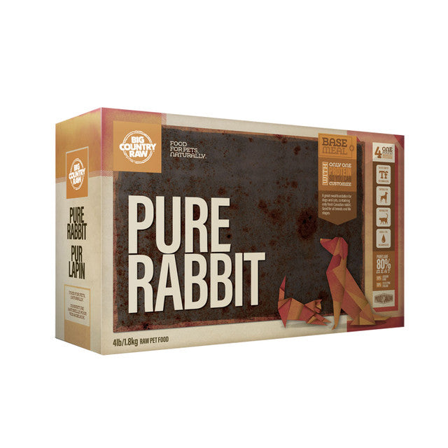 Big Country Raw Pure Rabbit Carton