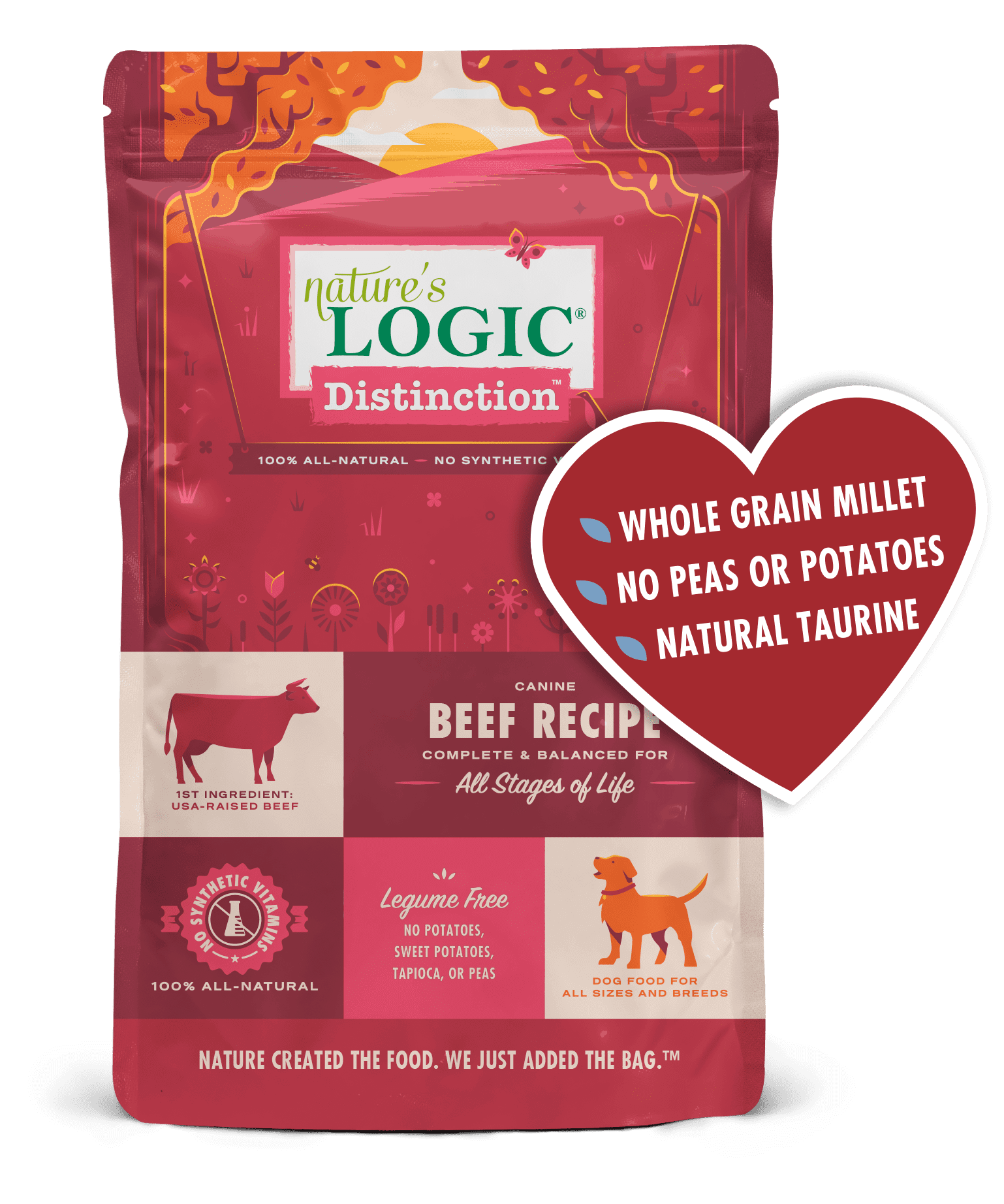 Natures Logic DISTINCTION CANINE BEEF RECIPE