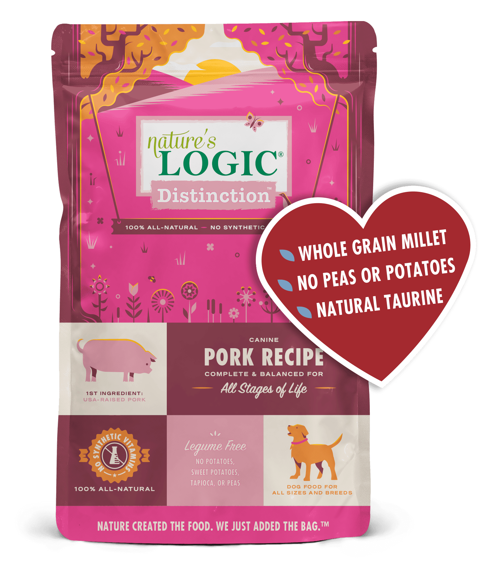 Natures Logic Distinction Canine Pork