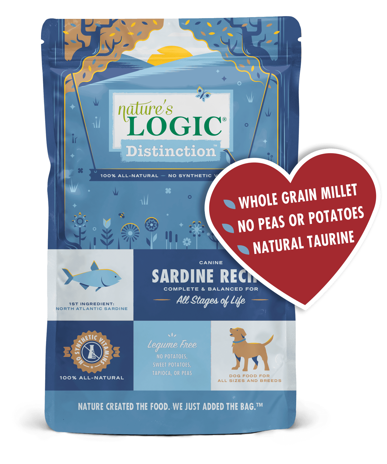 NATURES LOGIC DISTINCTION CANINE SARDINE RECIPE