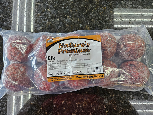 Natures Premium Elk Meatballs