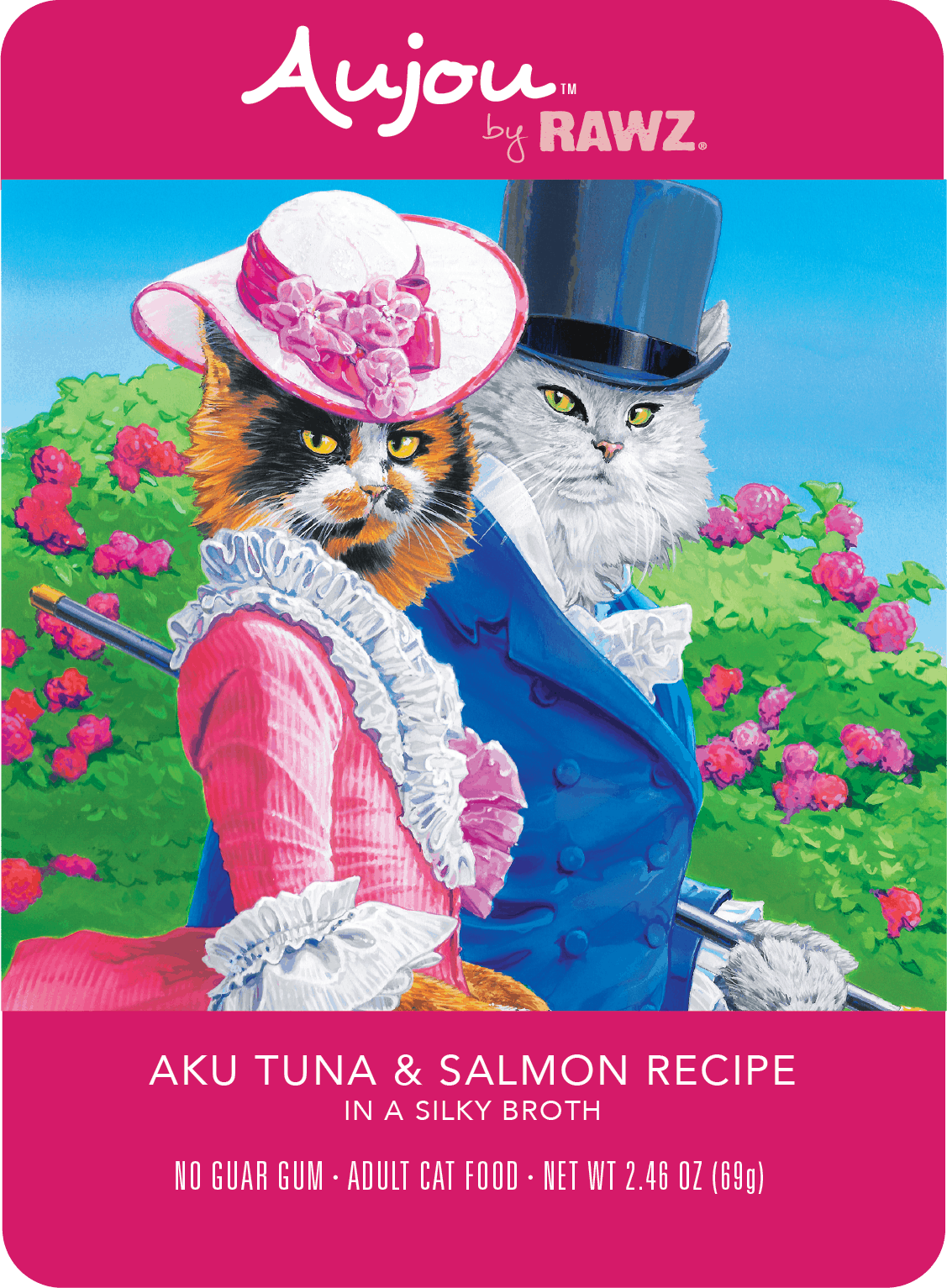 RAWZ AKU TUNA & SALMON CAT FOOD RECIPE