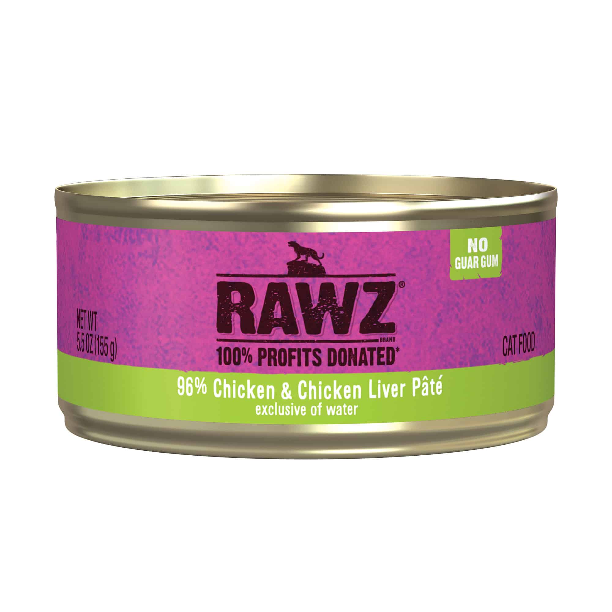 RAWZ CHICKEN & CHICKEN LIVER PATE CAT FOOD