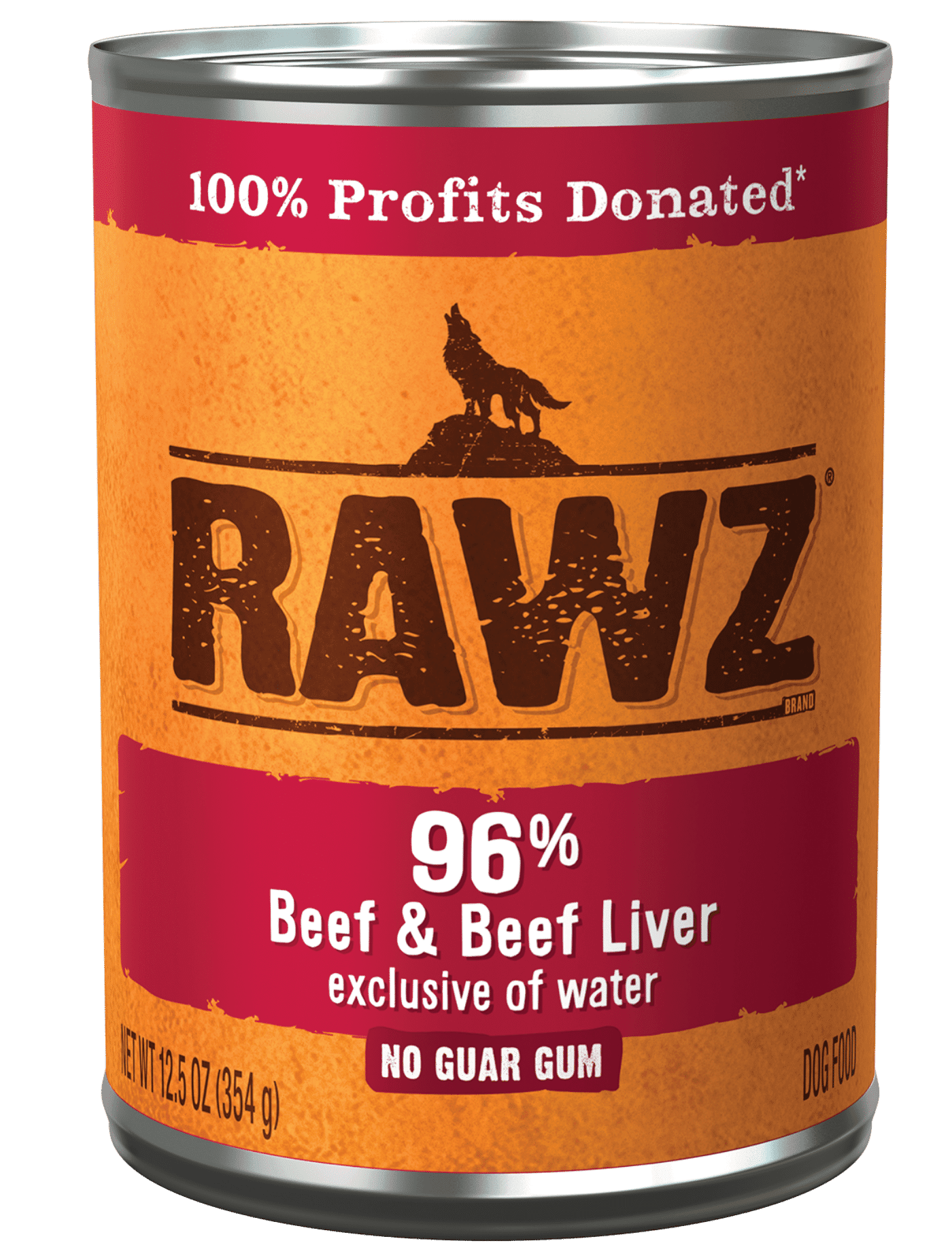 RAWZ BEEF & BEEF LIVER DOG FOOD