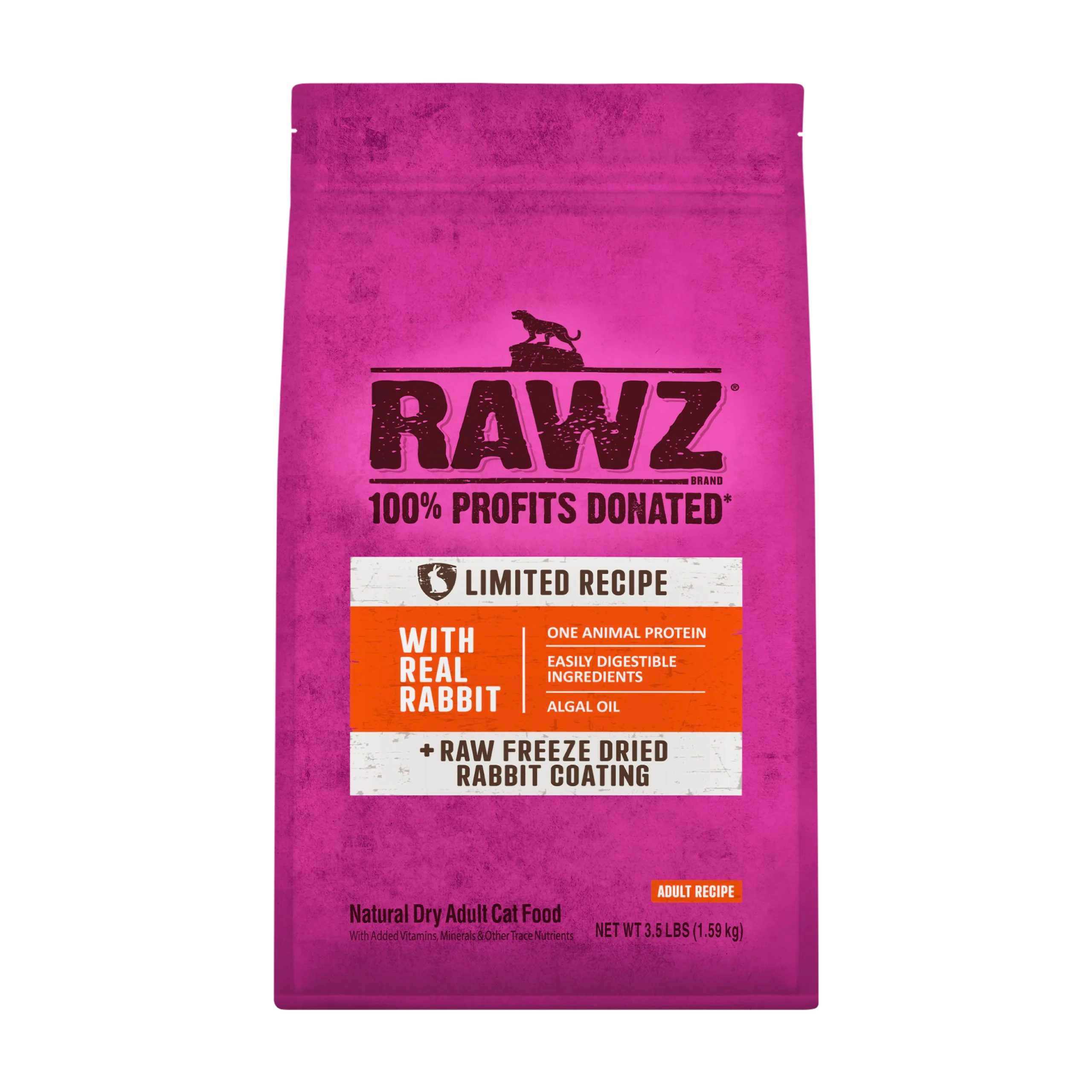 Rawz Limited Ingredient Rabbit Cat Food