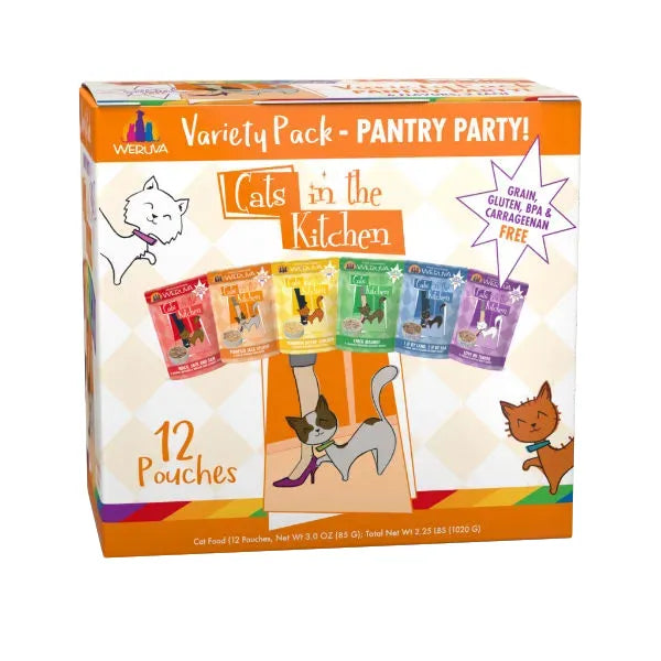 Weruva Cats in the Kitchen Variety Pack Pouches