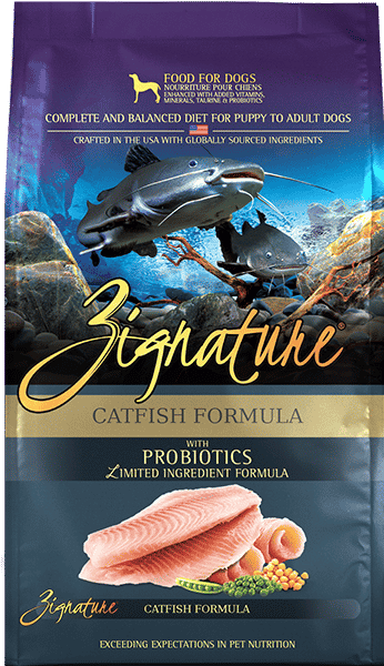 ZIGNATURE CATFISH FORMULA DOG FOOD