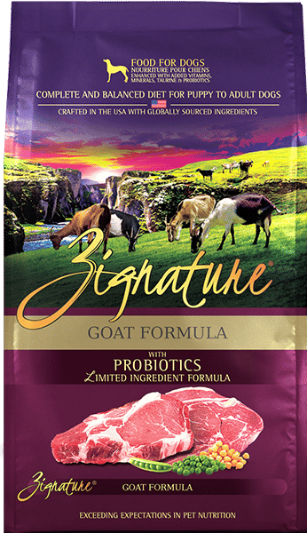 ZIGNATURE GOAT FORMULA DOG FOOD