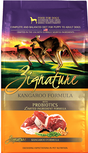 ZIGNATURE KANGAROO FORMULA DOG FOOD