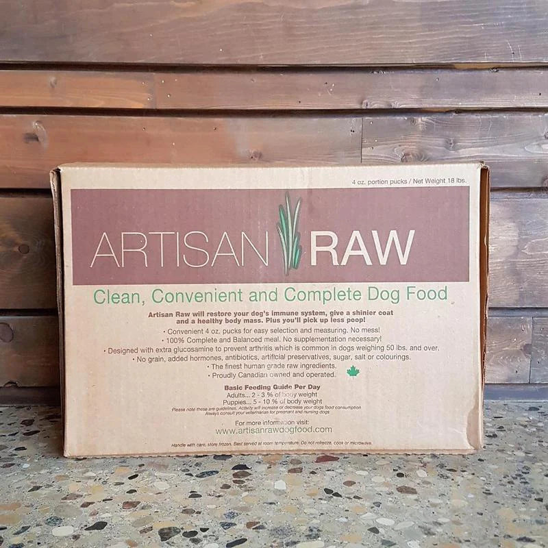 Artisan Raw Dog food