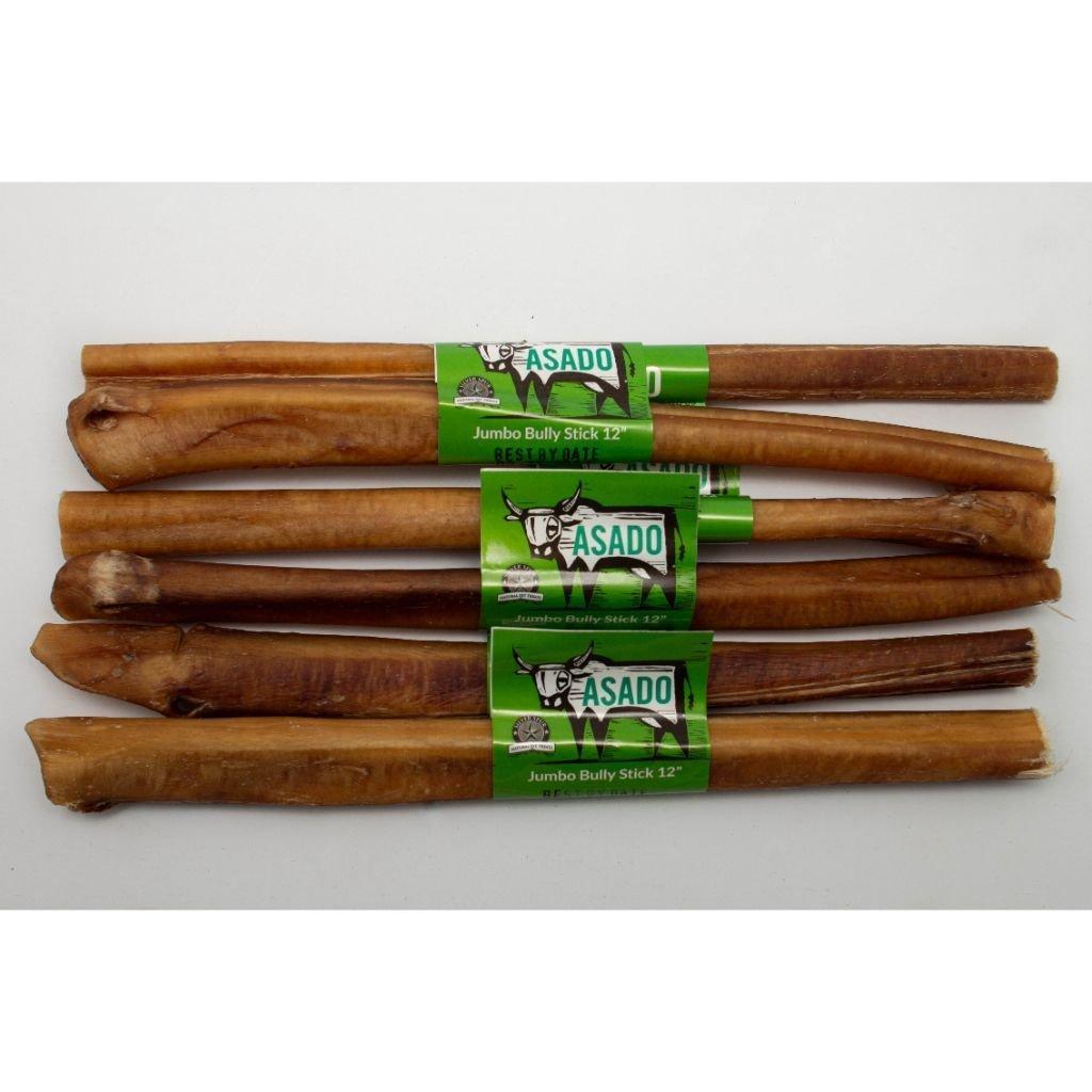 Silver Spur Asado Jumbo Bully Stick Dog Treats