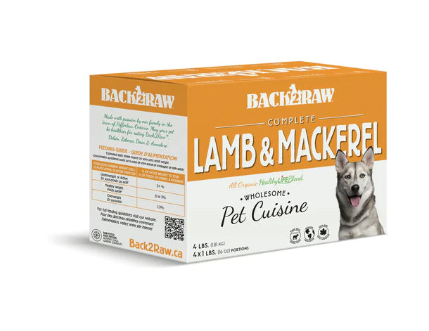 Back 2 Raw COMPLETE LAMB & MACKEREL BLEND