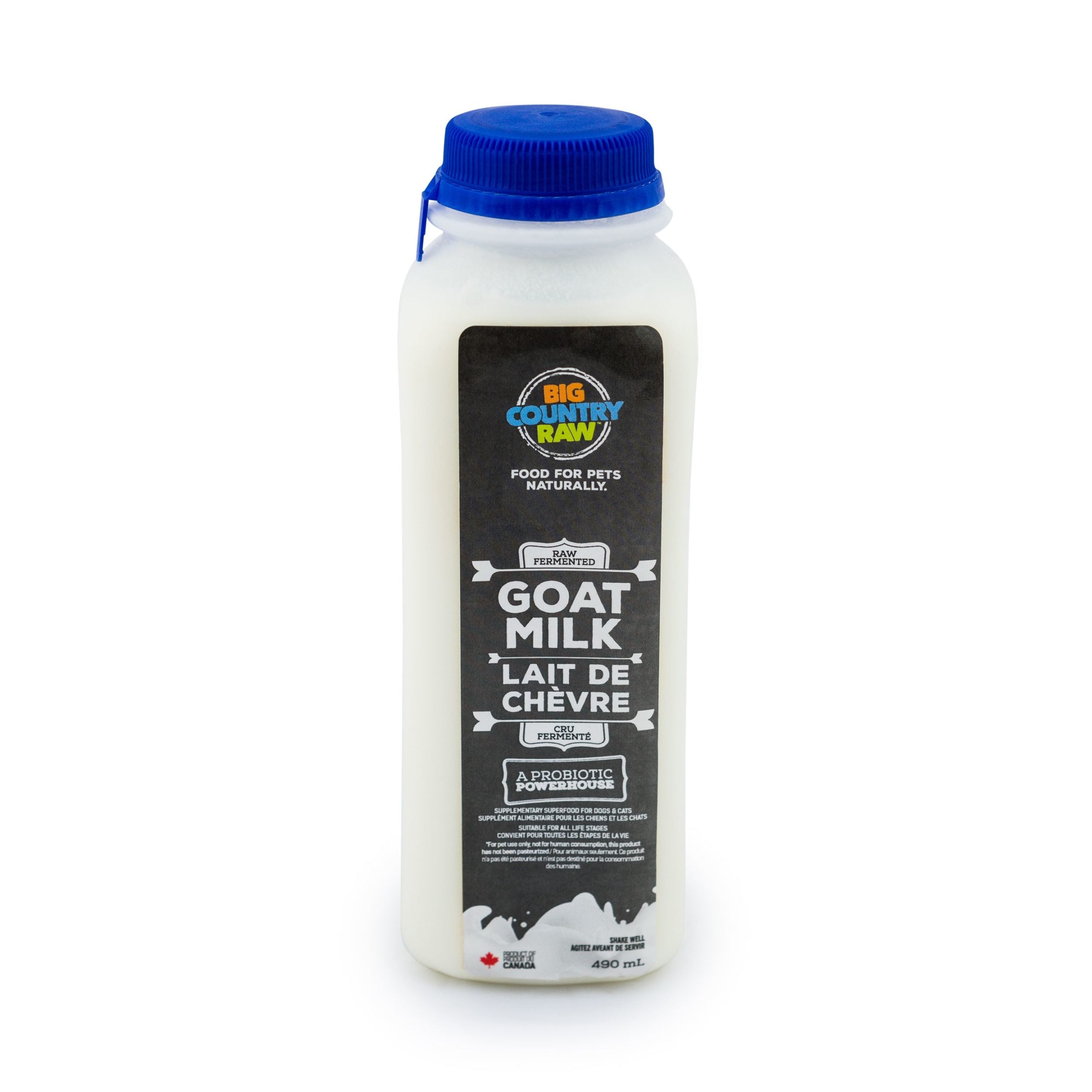 Big Country Raw, Raw Goat Milk 440 Ml