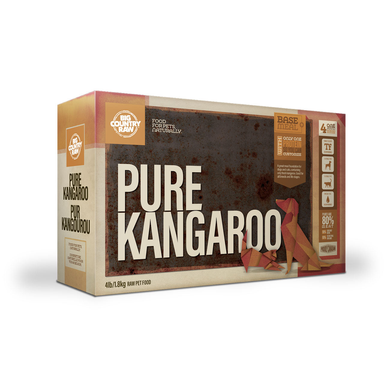 Big Country Raw Pure Kangaroo Carton