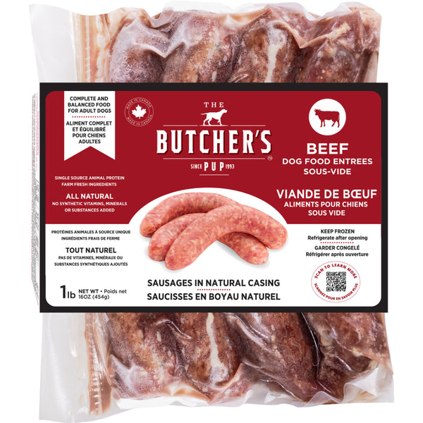 Butcher's Pup Sausages Beef