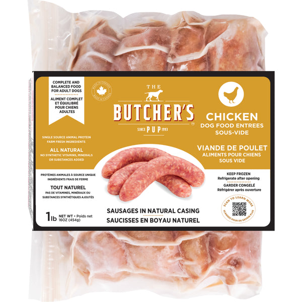 Butcher's Pup Sausages Chicken