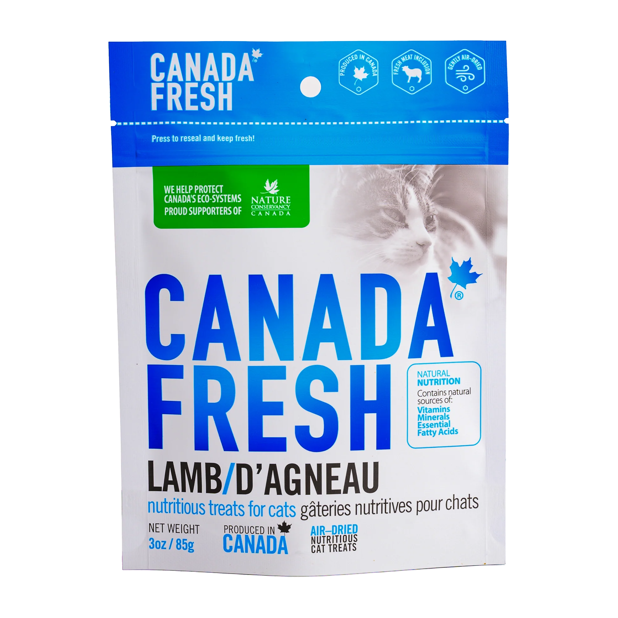 Canada Fresh Treats Cats – Lamb