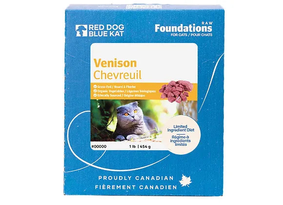 Red dog Blue Kat Foundations Venison Cat Recipe