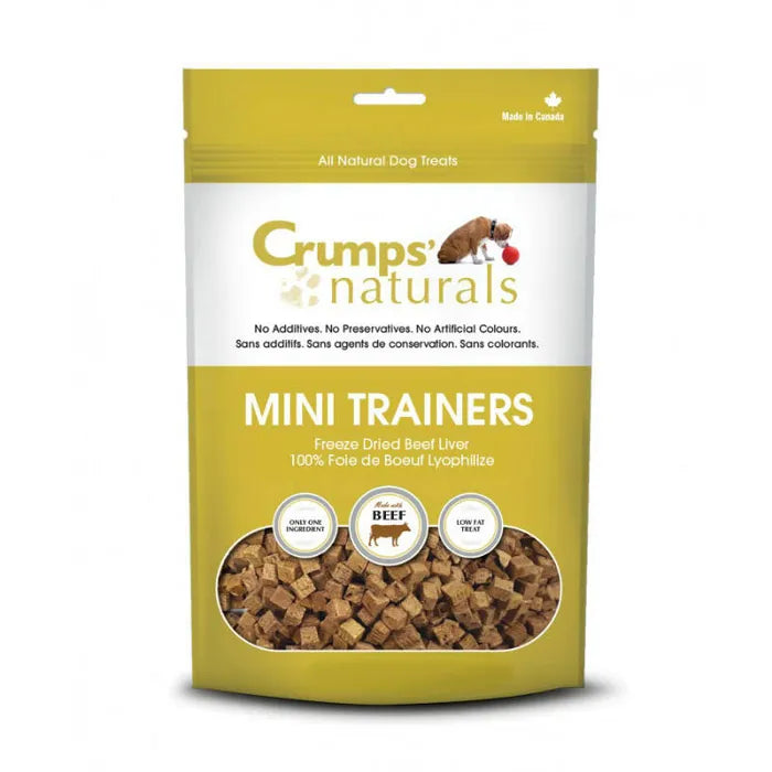 Crumps' Naturals Mini Trainers - Freeze Dried Beef Liver