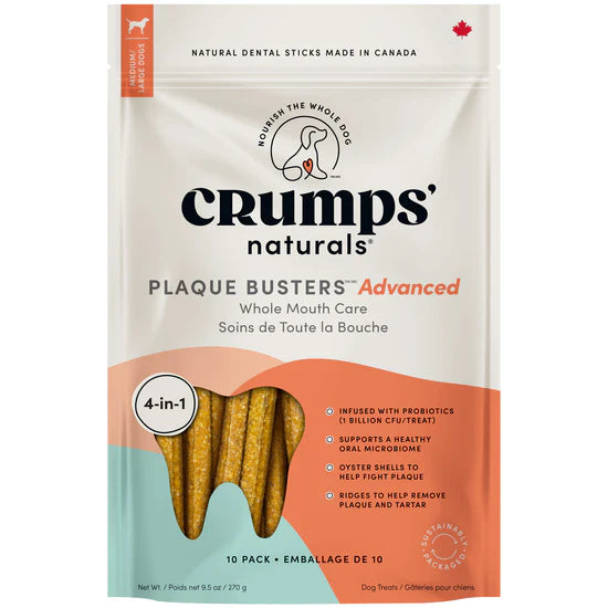 Crumps Plaque Busters Advanced Whole Mouth Dental Sticks