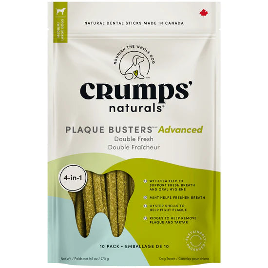 Crumps Plaque Busters Advanced Double Fresh Dental Sticks