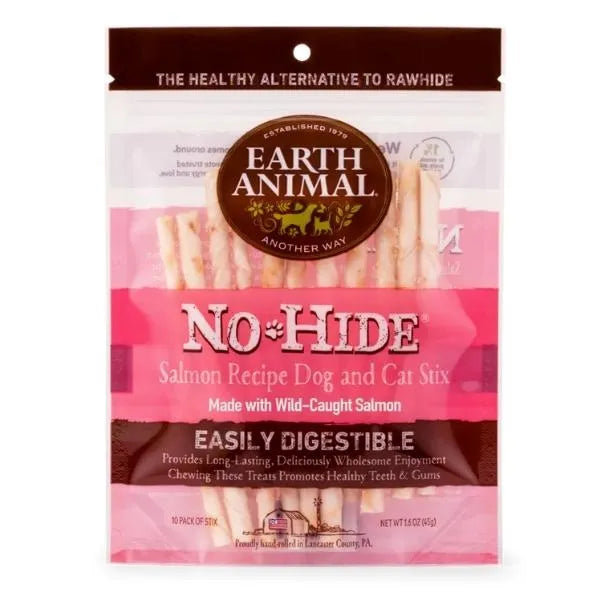 Earth Animal Dog & Cat No-Hide Salmon Stix