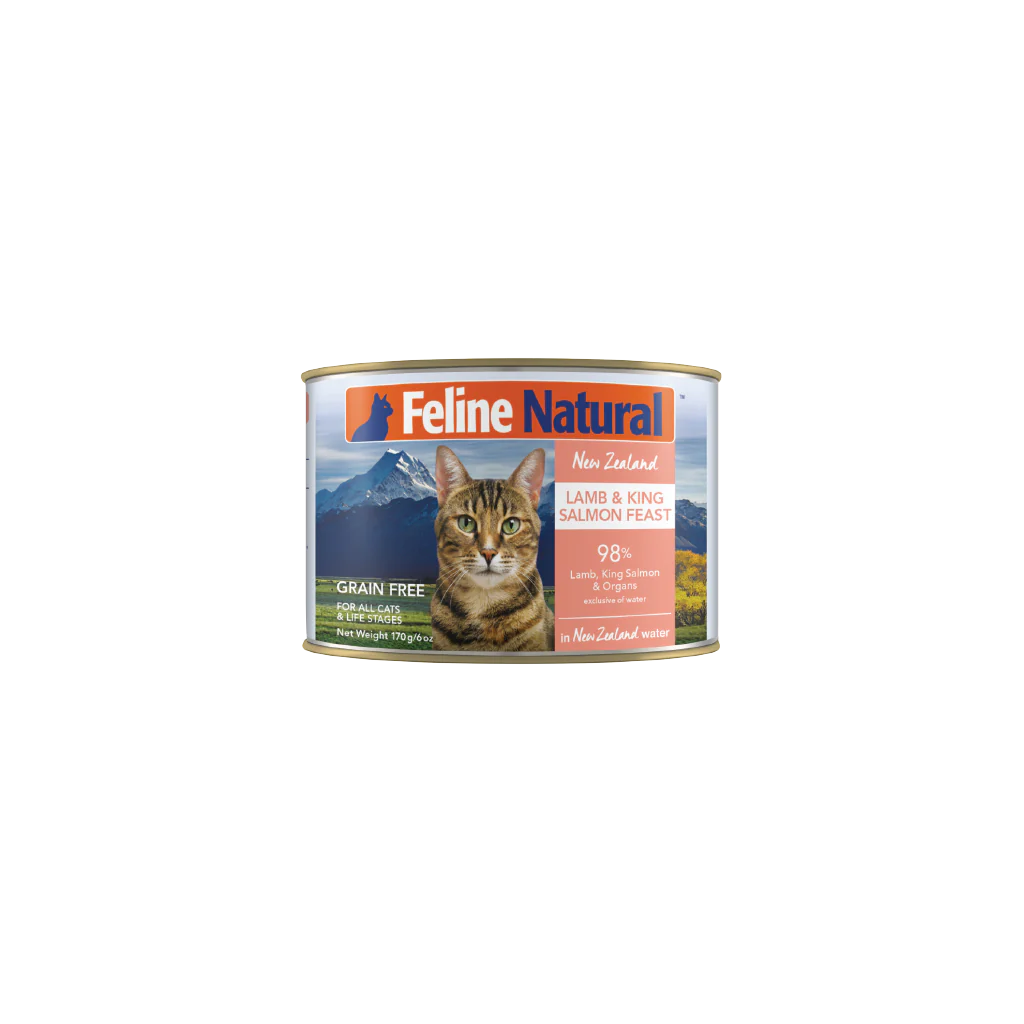 Feline Natural Lamb & King Salmon Feast Canned Cat Food