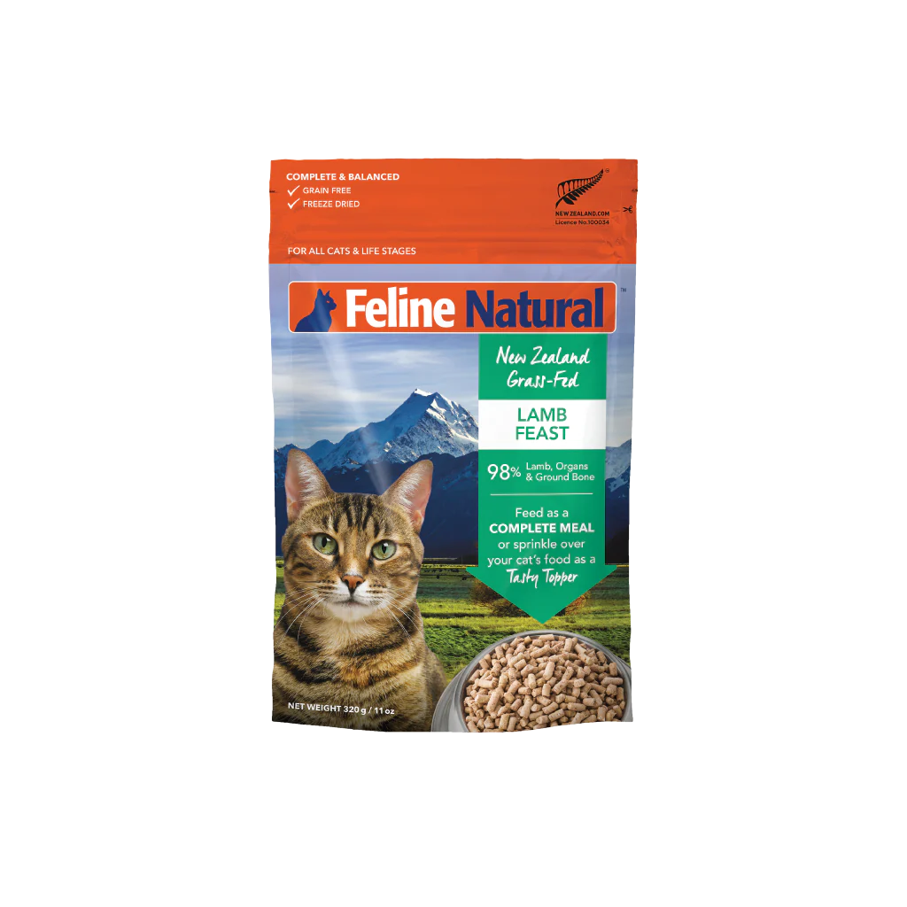 Feline natural Lamb Feast Freeze-Dried Cat Food