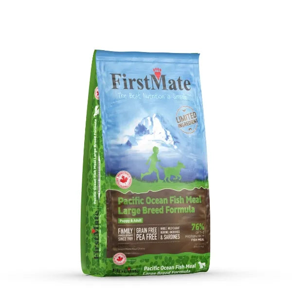 FirstMate Limited Ingredient Pacific Ocean Fish Meal Large Breed Dog Food