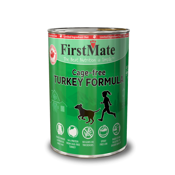 First Mate Limited Ingredient Cage Free Turkey Formula for Dogs