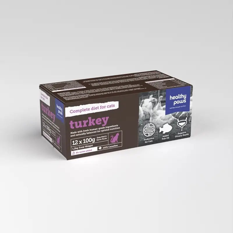 Healthy Paws Turkey - Feline Formula
