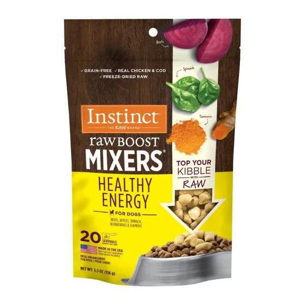 Instinct Raw Boost Mixers Healthy Energy for Dogs