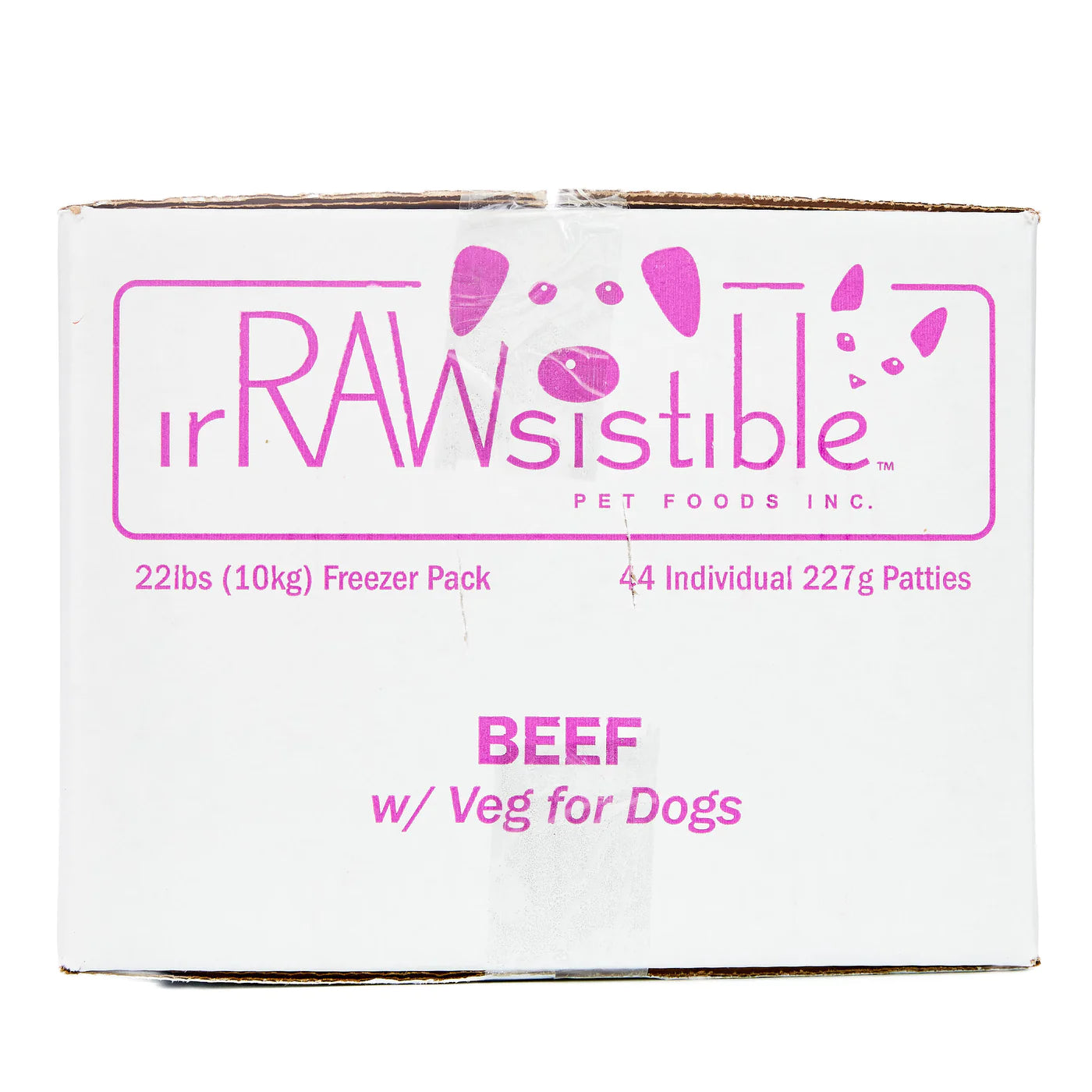 Irrawsistible Beef Patties for Dogs