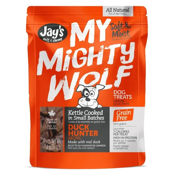 Jay's My Mighty Wolf Dog Treats - Duck Hunter