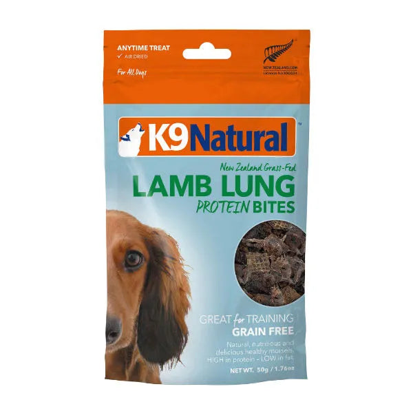 K9 Natural Lamb Lung Protein Bites