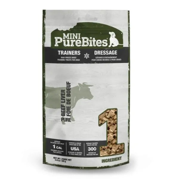 PureBites Freeze-Dried Mini Dog Treats - Beef Liver