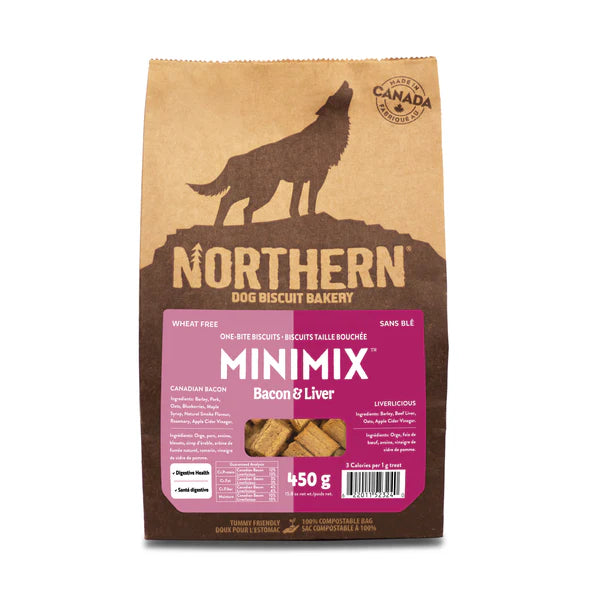 Northern Biscuit Minimix Canadian Bacon & Liverlicious Dog Treat