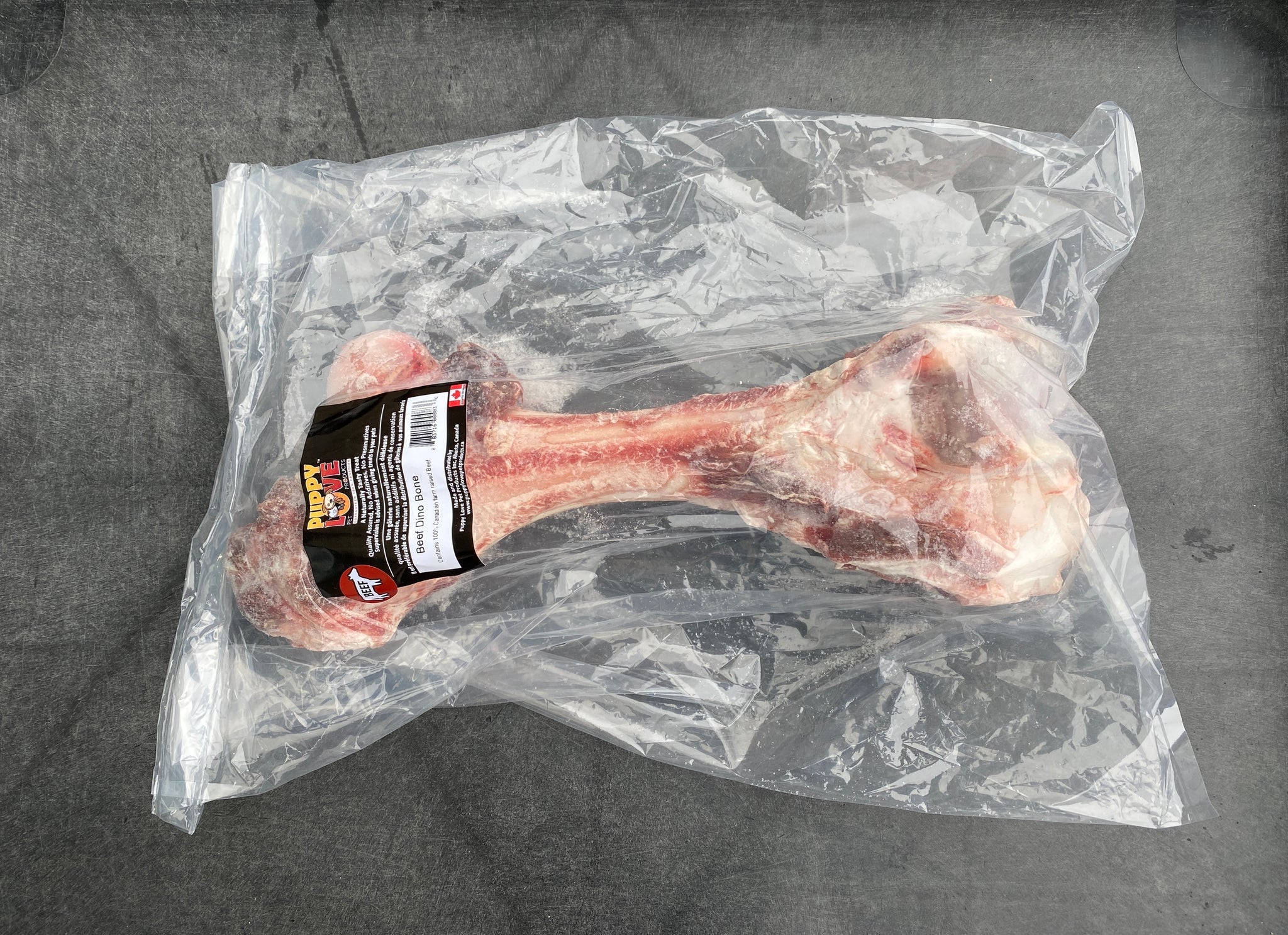 Puppy Love Raw Beef Dino Bone 16-18"
