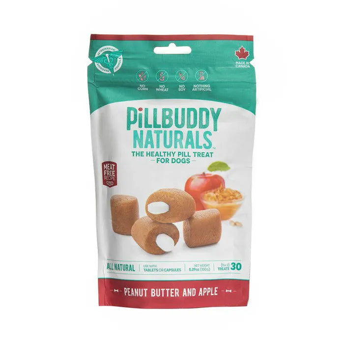 Presidio Pill Buddy Naturals - Peanut Butter & Apple Recipe