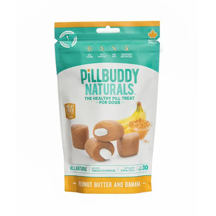 Presidio Pill Buddy Naturals - Peanut Butter & Banana Recipe