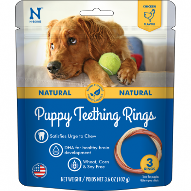 N-Bone Puppy Teething Ring Chicken