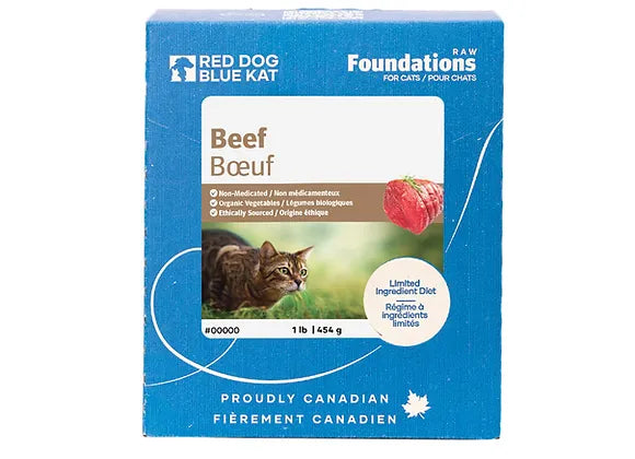 Red Dog Blue Cat Foundations Beef Cat Raw Food