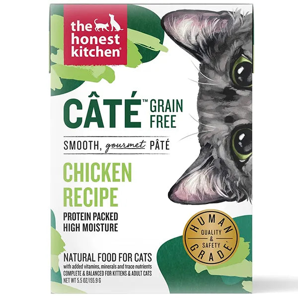 The Honest Kitchen Câté Cat Wet Food - Grain Free Chicken Pâté