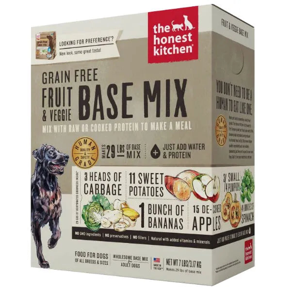 The Honest Kitchen Dehydrated Grain Free Fruit & Veggie Base Mix (Preference)