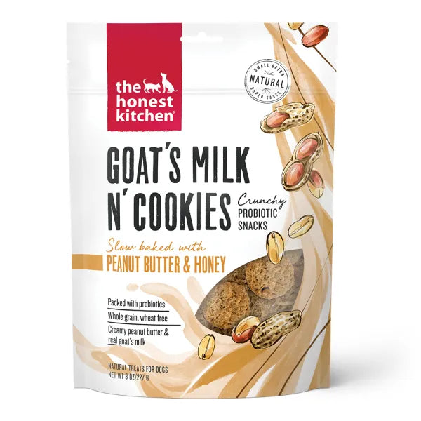 The Honest Kitchen Goat's Milk N' Cookies - Slow Baked With Peanut Butter & Honey