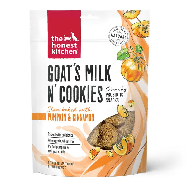 The Honest Kitchen Goat's Milk N' Cookies - Slow Baked With Pumpkin & Cinnamon